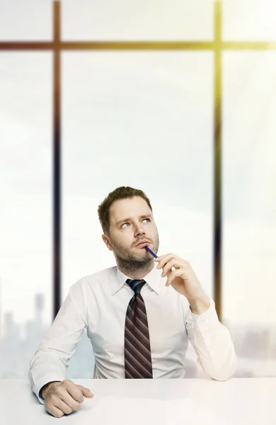 Busienssman working — Stock Photo, Image