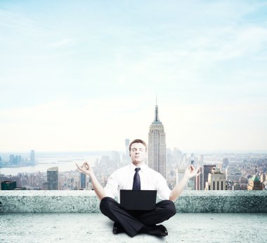 iş adamı, düşünüyor