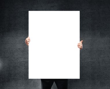 işadamı holding boş poster
