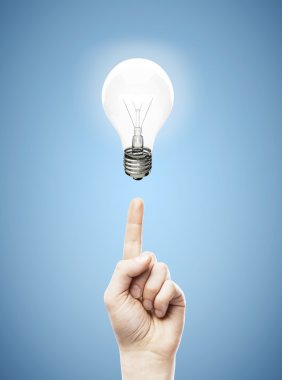 işaret LAMP eller