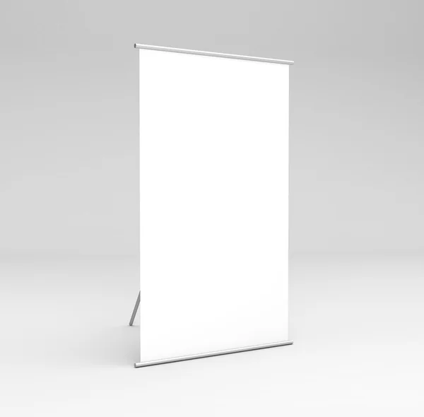 Stand verticale bianco — Foto Stock