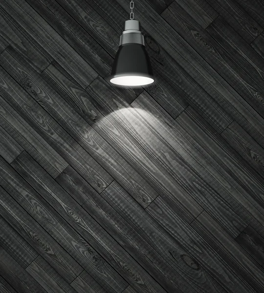 Parete e soffitto in legno — Foto Stock