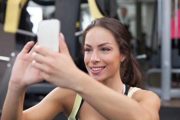 Selfie after intense workout