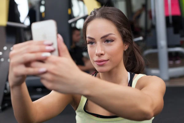 Selfie na intensieve training — Stockfoto