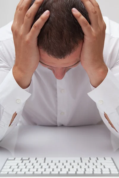 Gefrustreerd zakenman — Stockfoto