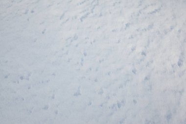 Kış arkaplanı ve kar dokusu yakın plan