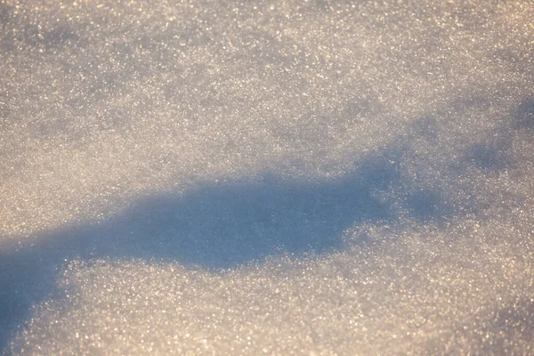Winter Hintergrund Mit Schnee Textur Nahaufnahme — Stockfoto