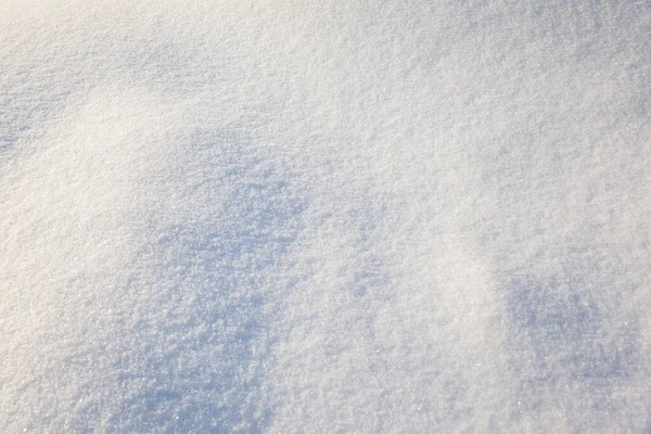 Vinter Bakgrund Med Snö Struktur Närbild — Stockfoto