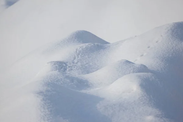 Winter Background Snow Texture Closeup — Stock Photo, Image