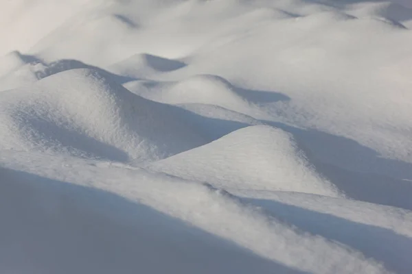 Winter Background Snow Texture Closeup — Stock Photo, Image