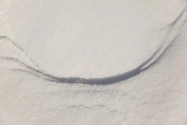 Zimowe Tło Zbliżeniem Tekstury Śniegu — Zdjęcie stockowe