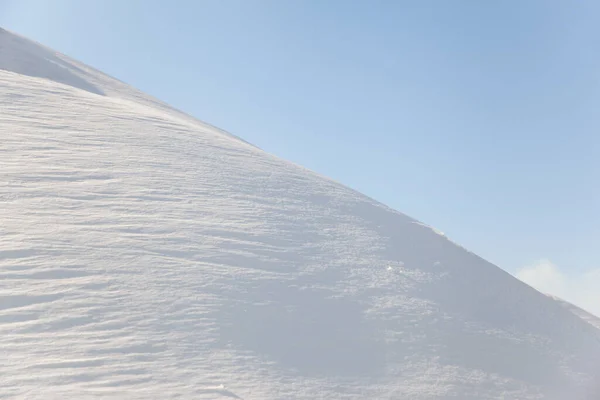 Winter Background Snow Texture Closeup — Stock Photo, Image