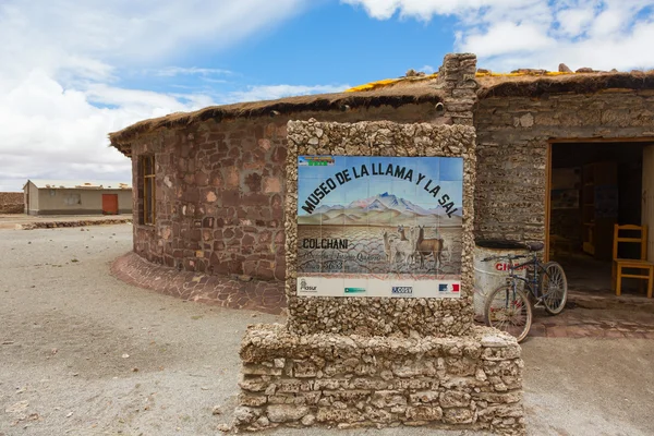 Extérieur le musée des lamas et du sel — Photo