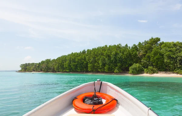 Île de l'avant du bateau — Photo