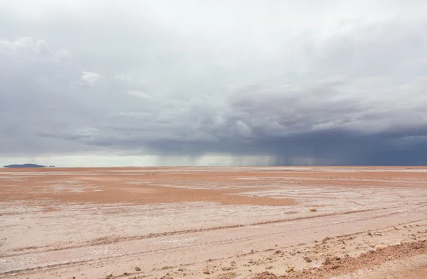 Chuva no deserto Fotos De Bancos De Imagens Sem Royalties