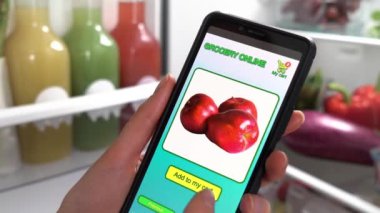 Smartphone Uygulaması Kullanılarak Çevrimiçi Vejetaryen Sağlıklı Yemek Siparişi.