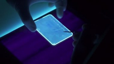 DNA araştırma eczacılık labaratuarı için