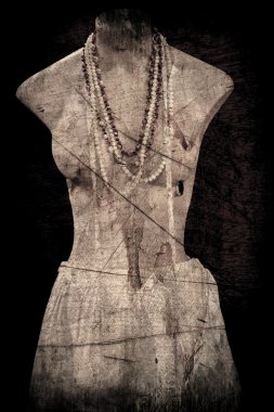 Ürkütücü manken.