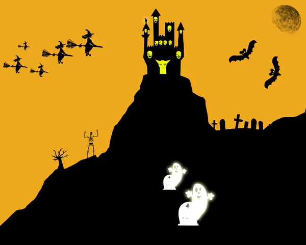 Fondo de Halloween . —  Fotos de Stock