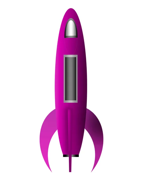 Cartoon rocket. — Stock Photo, Image