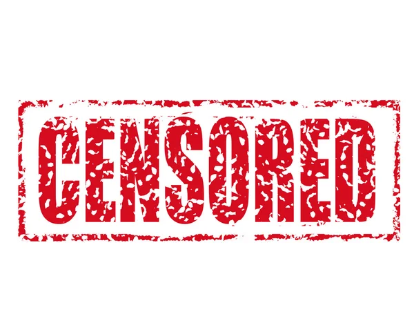 Censored. — Stock Photo, Image