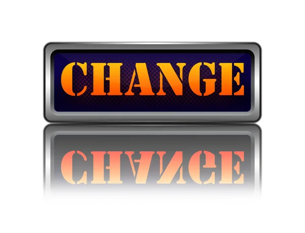 Change button. — Stock Photo, Image