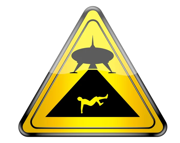 UFO varning. — Stockfoto