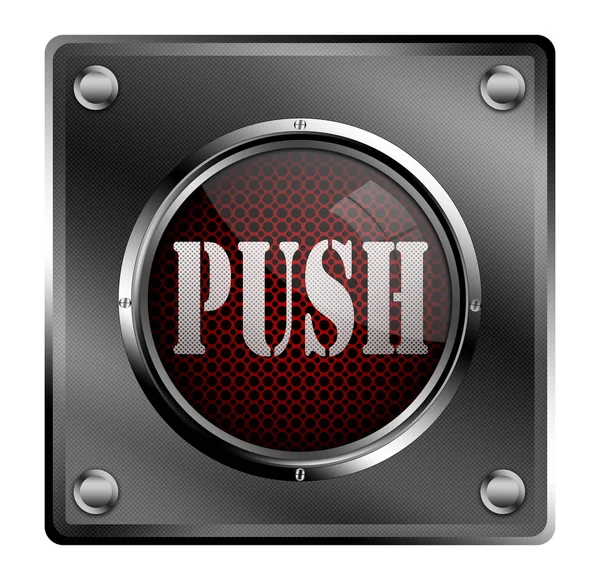 Botón pulsador . — Foto de Stock