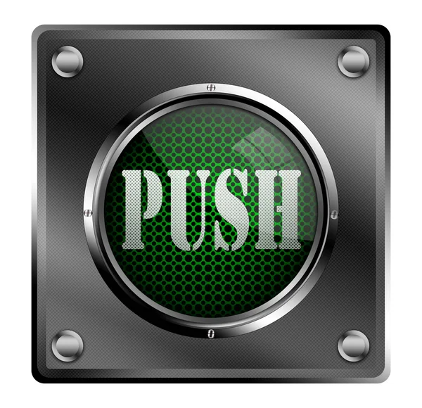 Push button. — Stock Photo, Image