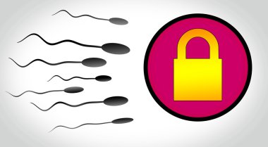 sperm ve yumurta hücresi.