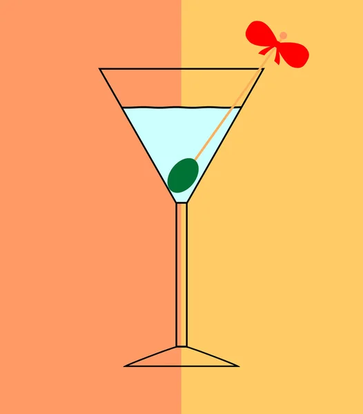 Martini Icon. — Stock Photo, Image