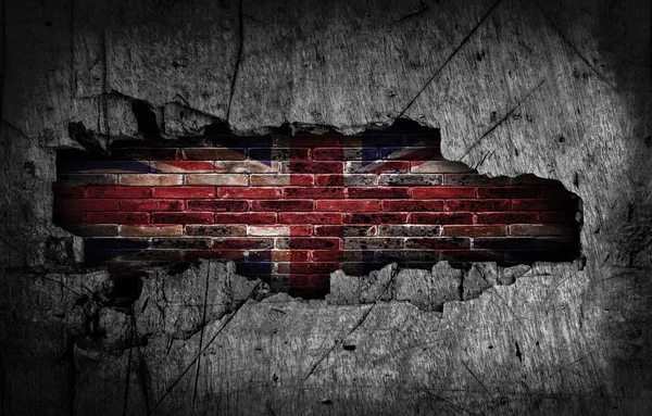 Britische Flagge. — Stockfoto