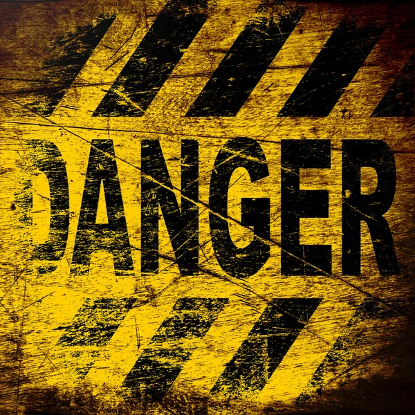 Danger sign. — Stock Photo, Image