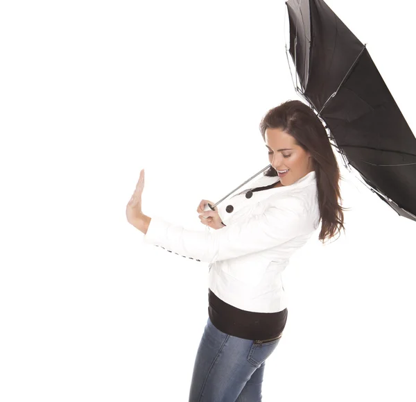 Concepto de viento fuerte . — Foto de Stock