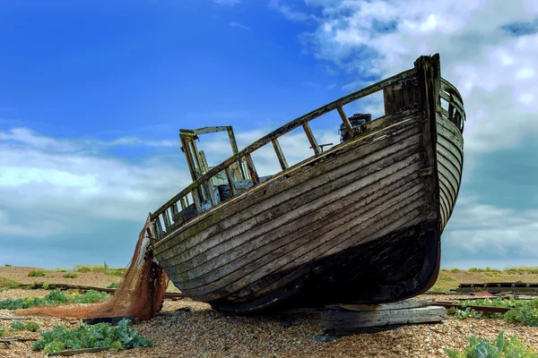 Old fishing boat. — Stock Photo, Image