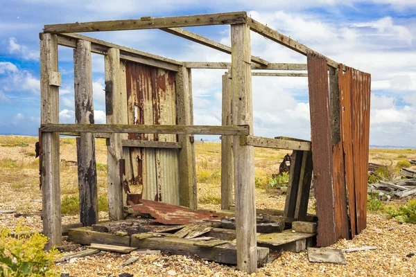 Abandoned fishing hut. — Stock Photo, Image
