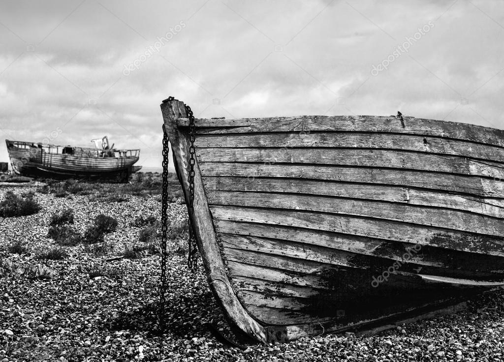 Vintage fishing boat. — Stock Photo © bluefern #93649264
