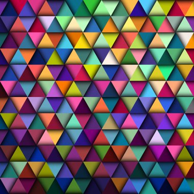 Renkli Geometrik desen