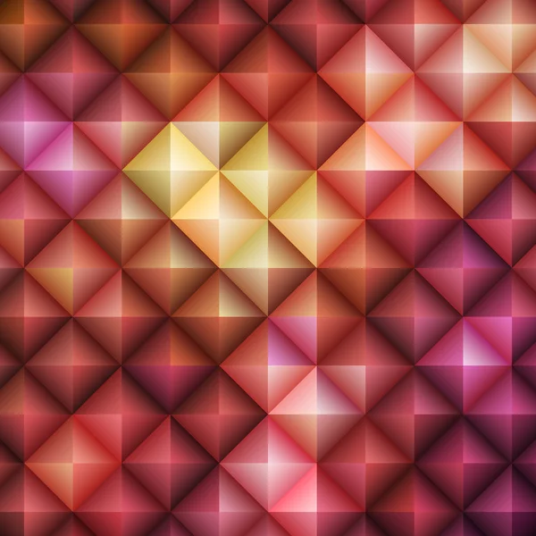 Röd mosaik bakgrund — Stock vektor
