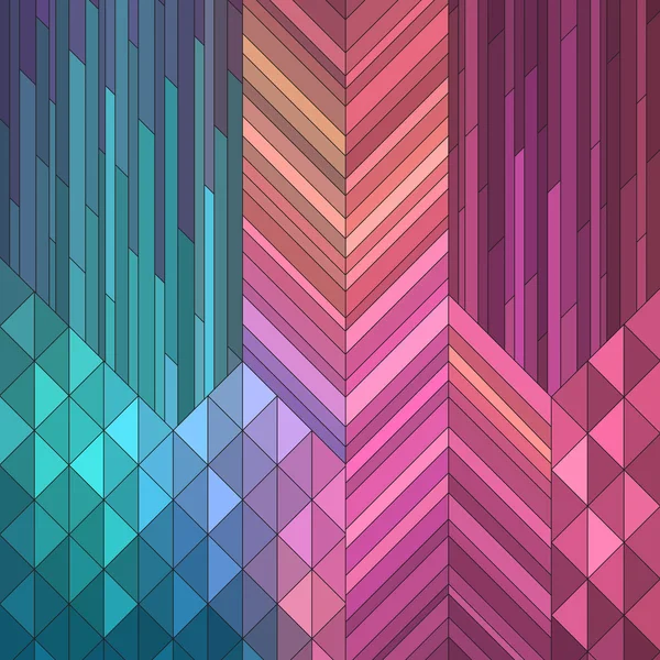 Colorful Geometric Background — Stock Vector