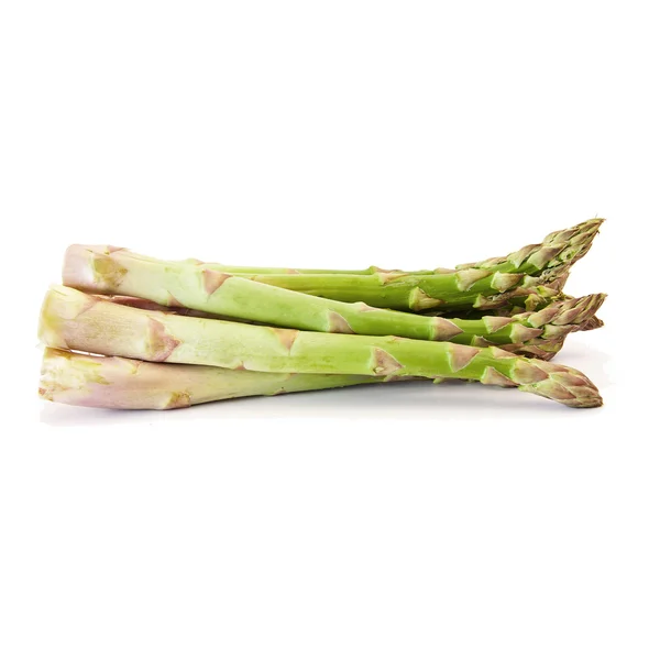Asparagus terisolasi dalam warna putih — Stok Foto
