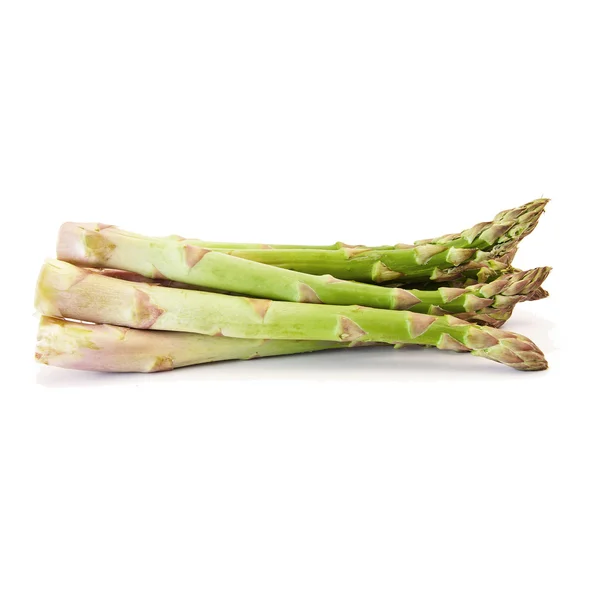 Asperges geïsoleerd op wit — Stockfoto