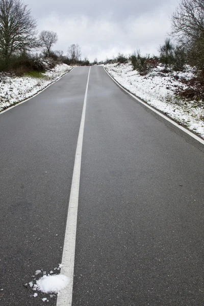 Landscape sith snow — Stock Photo, Image