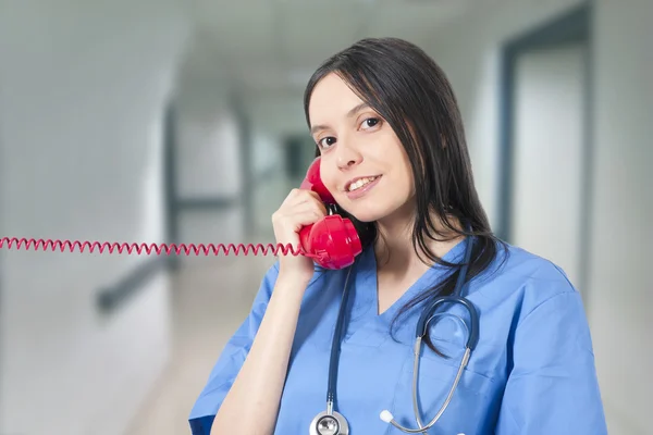 Medico in ospedale — Foto Stock