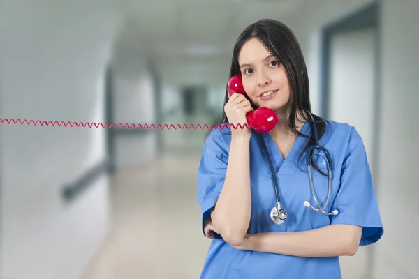 Medico in ospedale — Foto Stock