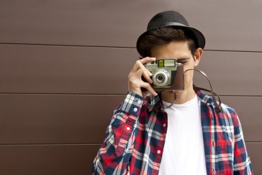 kamera ile çocuk