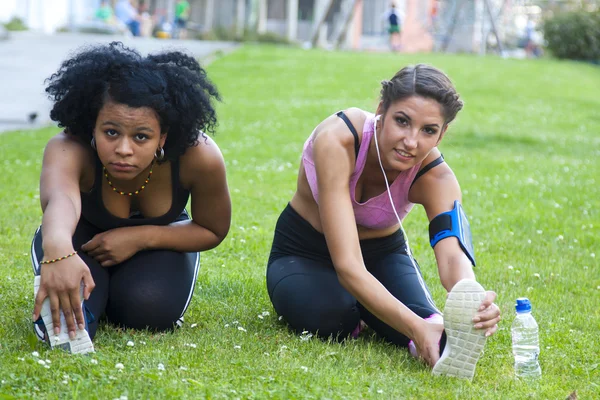 Women doing sport — Stock Photo, Image