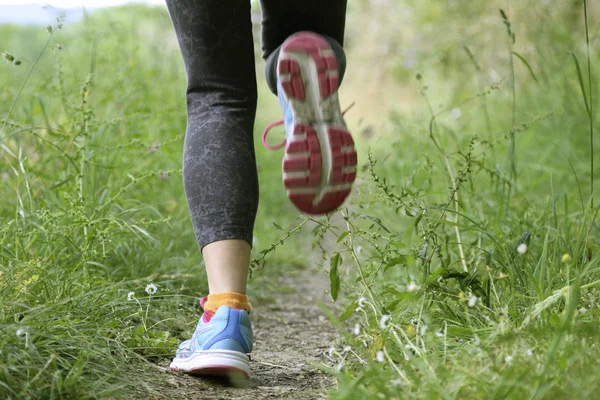 Entrenamiento de corredores al aire libre —  Fotos de Stock