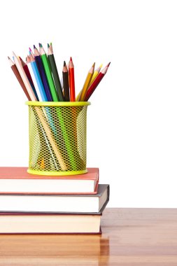 Beyaz renkli kalemler 