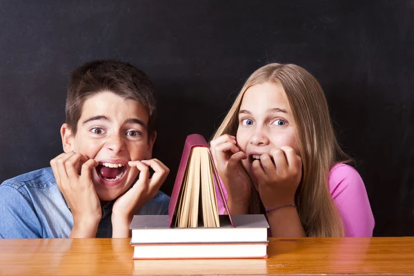 Barn i skolan — Stockfoto